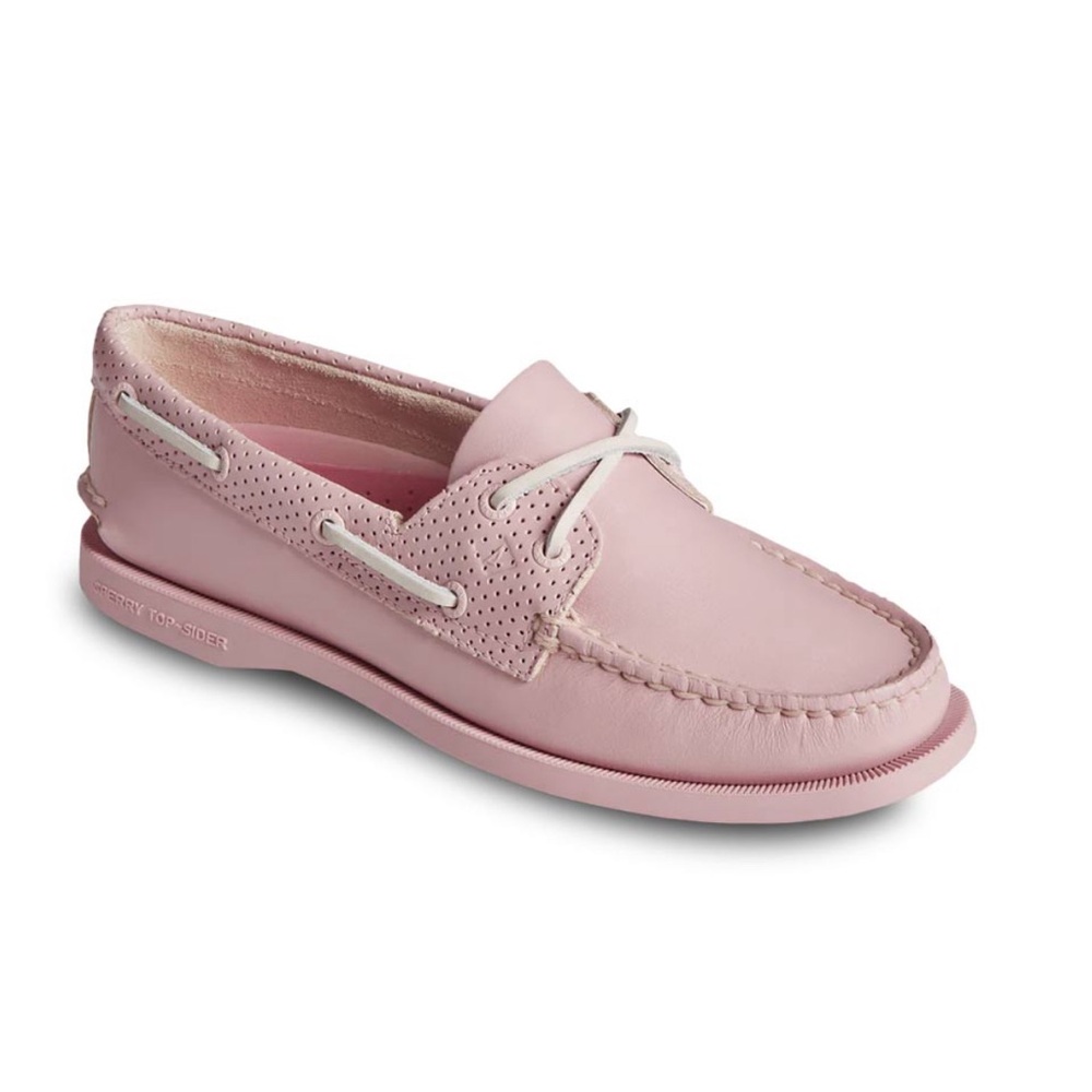 NIB Sperry Authentic Original 2-Eye Pink Sz.8